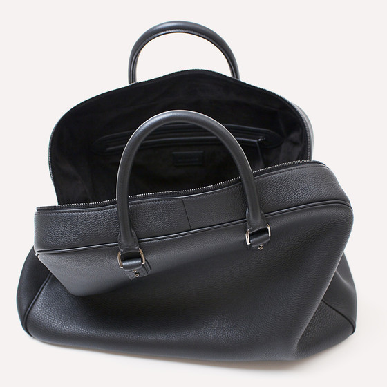 Saint-Roch L, black bullcalf, black pigsuede lining