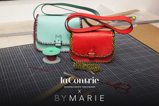 Pop up store at Le Bon Marché / News - laContrie, Paris - Bespoke bags and  leather goods